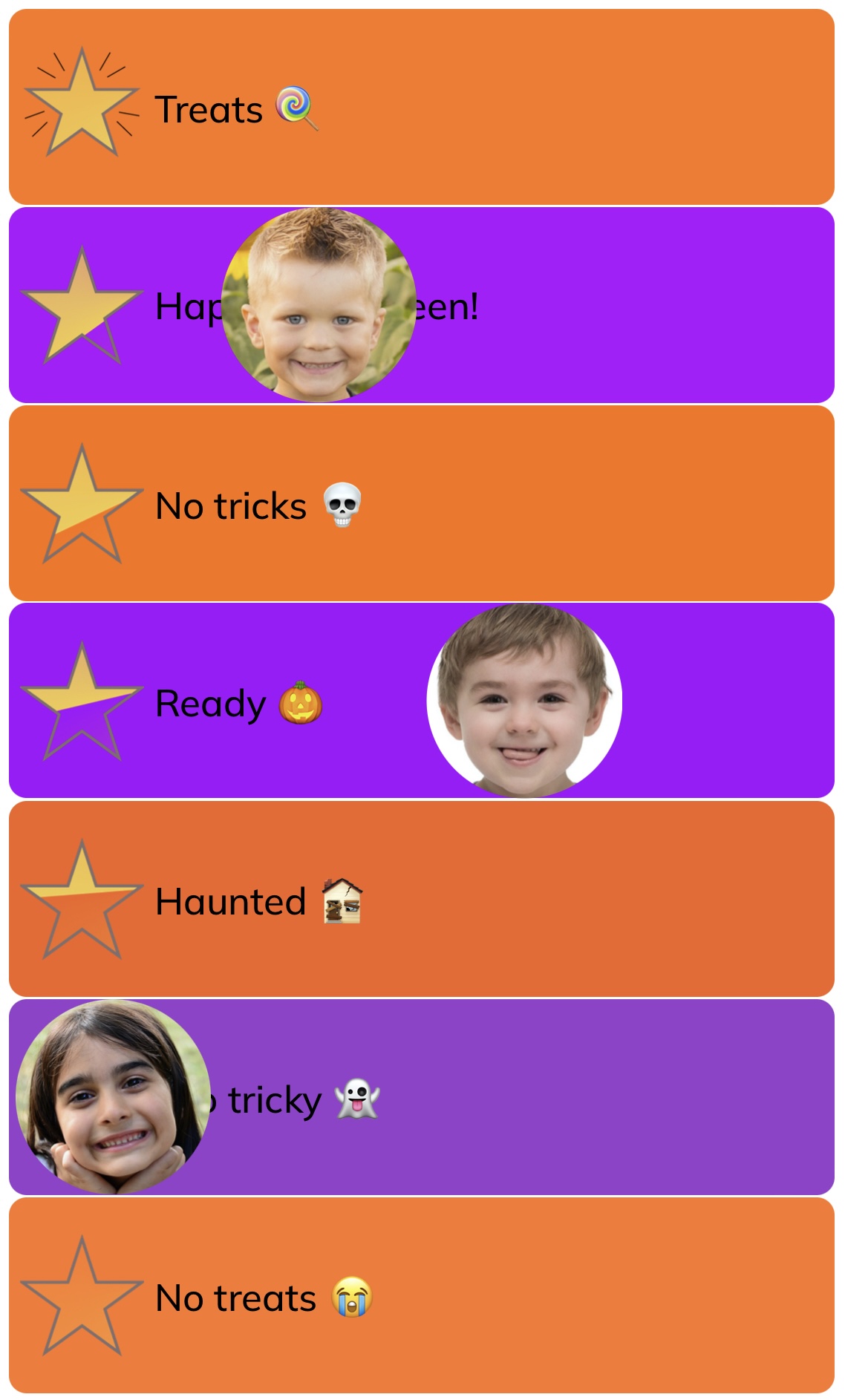 Example custom Kidlatta chart idea 2